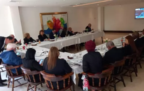 Ricardo Martinelli se reúne con la bancada de CD
