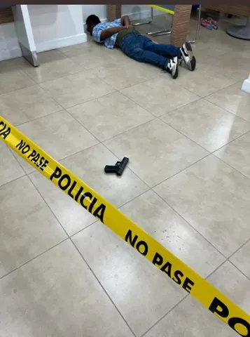 Frustran robo en la sucursal de Banistmo de Justo Arosemena