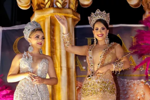 Arrancó el Carnaval en Las Tablas con la noche de coronación
