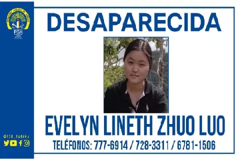 Desaparece joven asiática en la provincia de Chiriquí
