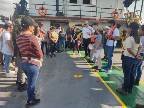Armadores promueven cultura marítima a niños y jóvenes