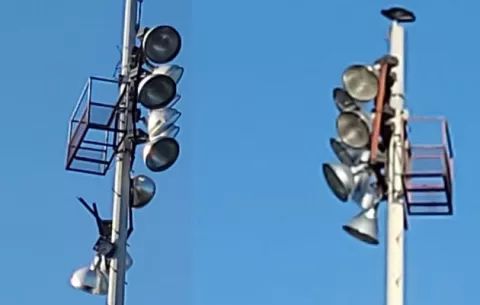Piden reparación de luminarias en estadio de Chame