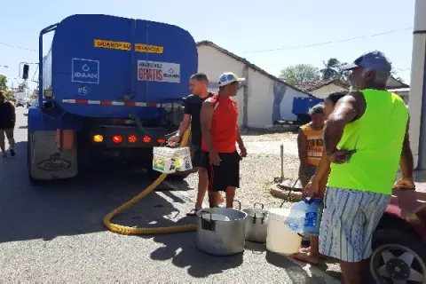 Parita sin agua en pleno inicio del Carnaval 
