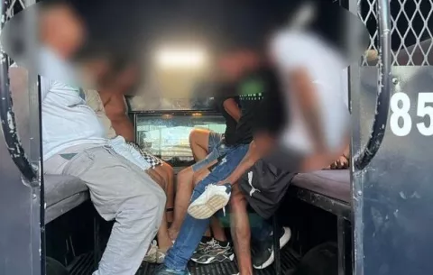 Hieren a policía durante recorrido en Santa Ana
