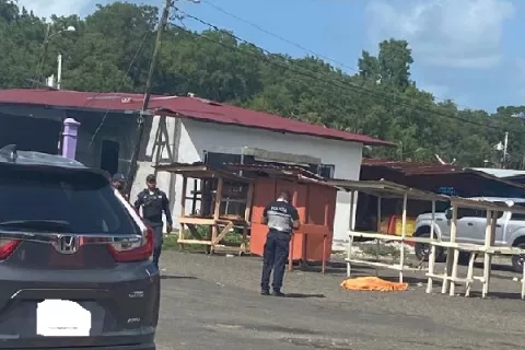 Asesinan a un hombre en la plaza de Portobelo Centro, Colón