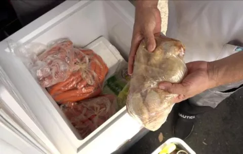 Detectan carne dañada en puestos de ventas en el Carnaval