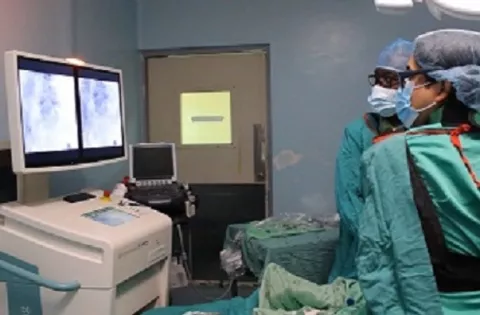 ¡Novedoso! Arteriografía con dióxido de carbono en Colón