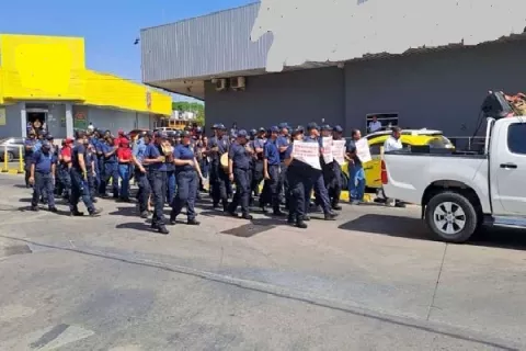 Bomberos de Azuero y Veraguas se unen al paro nacional