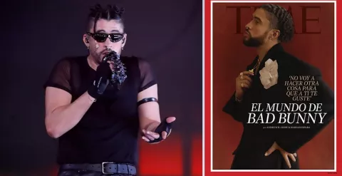 Bad Bunny, en la primera portada en español de 'Time'
