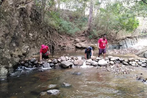 Preocupación por los bajos niveles en el río Chame