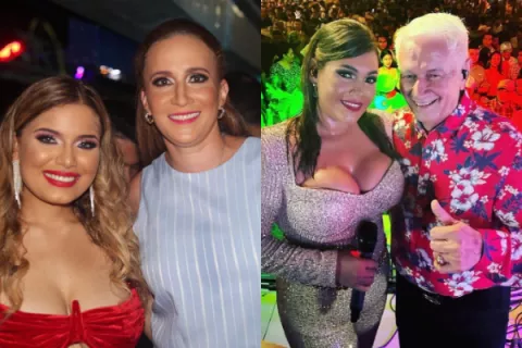 Dania María le dio la bienvenida a Angélica de la Cruz