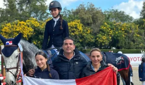 Equitación panameña gana título en Ecuador
