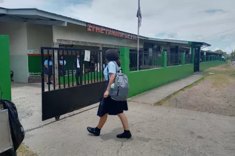 Estudiantes del IPHE de La Chorrera se quedan sin póliza