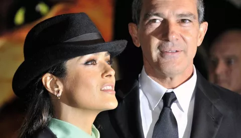 Antonio Banderas y Salma Hayek, presentadores de los Óscar