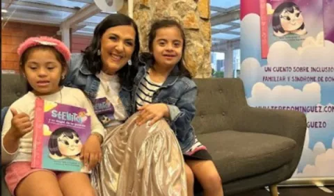 Tere Domínguez y su  mensaje de inclusión familiar