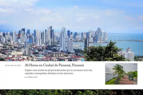 The New York Times promueve a Panamá como destino
