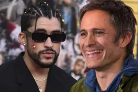 Bad Bunny dijo que no fue incómodo besar a Gael García
