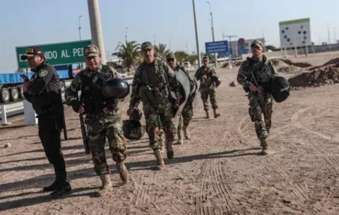  Perú niega que vaya a 'militarizar' la frontera con Chile 