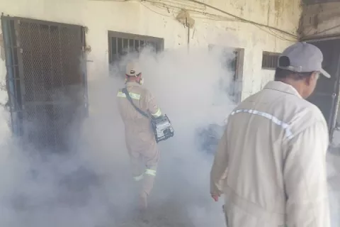 Fumigan la cárcel de Colón ante posibles casos de dengue