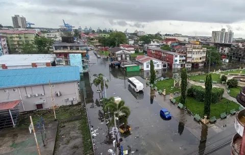 Quieren soluciones ante el problema de inundaciones en Colón