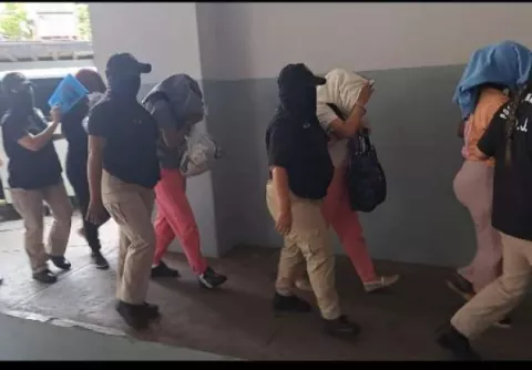 Cuatro funcionarias en banda desarticulada en Santa María