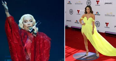 Anfitrionas en la gala de Mujeres Latinas