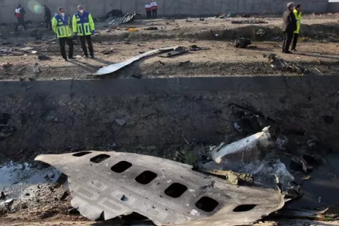 Militares iraníes condenados por derribo de avión ucraniano