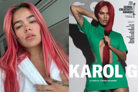 Karol G se molesta con 'GQ' por la edición de su foto