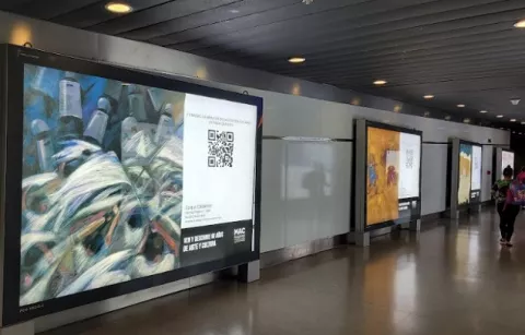 Exposición de arte más extensa de la ciudad
