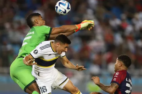 Monagas y los panameños empatan contra Boca Juniors