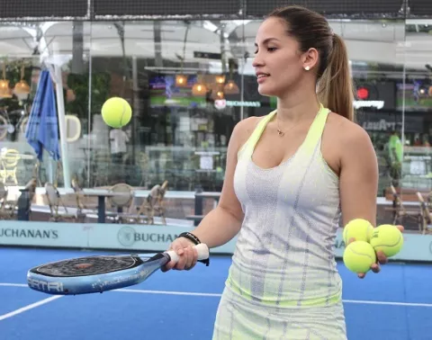 Nicole Arosemena, en su nueva faceta deportiva