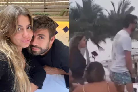 Piqué y Clara Chia Martin, filtran fotos de sus vacaciones