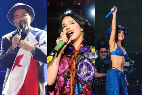 Rubén Blades y otros artistas que actuarán en los Latin AMAs