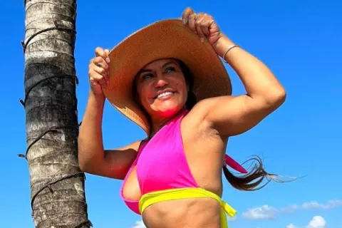 Sandra Sandoval mostró sus curvas sin filtros