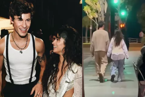 Shawn Mendes y Camila Cabello fueron captados en Los Ángeles