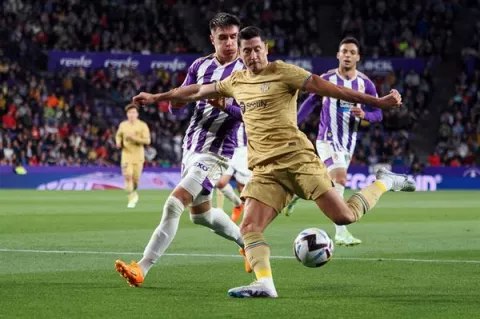 Real Valladolid sorprende al Barcelona
