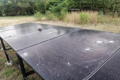 Vandalizan el sistema de paneles solares en Espavé, Chame