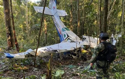  Soldados de Fuerzas Especiales apoyan en búsqueda de niños 