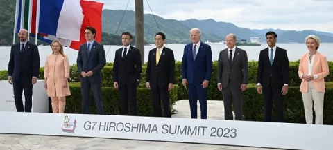 G7 pide a China presionar a Rusia para acabar guerra