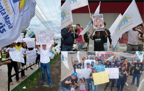 Masiva jornada en defensa de la democracia y la vida
