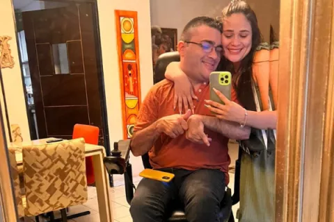 Juanpi Dolande está en la etapa más bonita de su relación