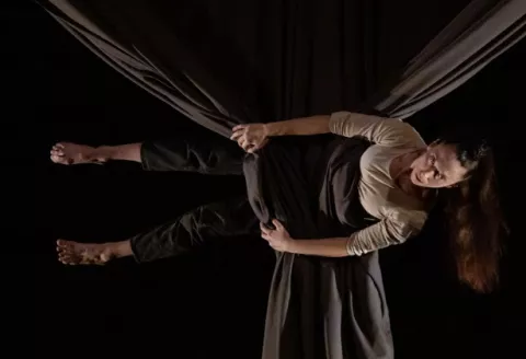 Obra 'Temporary Landscapes', en el Teatro Nacional