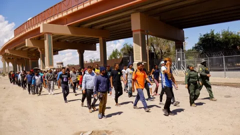 Frontera entre EE.UU. y México continúa en calma