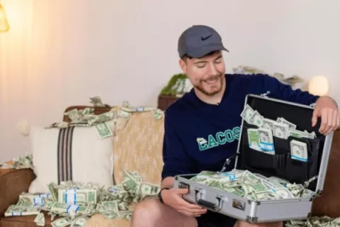 Mr. Beast continúa con el sorteo de dinero en Instagram