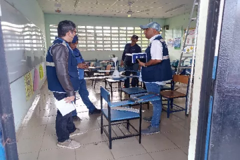 Revisan abanicos tras incidente en la escuela Stella Sierra