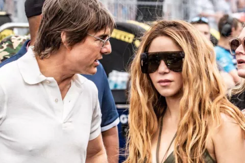 Shakira, negaron los rumores de relación con Tom Cruise