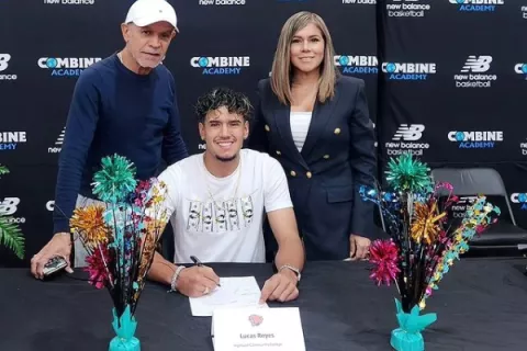 Susan Castillo, su hijo es firmado por universidad en EE.UU.