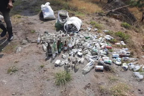 Visitantes al Parque Nacional Volcán Barú contaminan el área