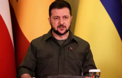 Zelenski: Cada ataque ruso recibirá la respuesta de Ucrania
