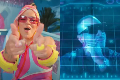Aldo Ranks y Karol G estrenan el 'videoclip' de 'Watati'